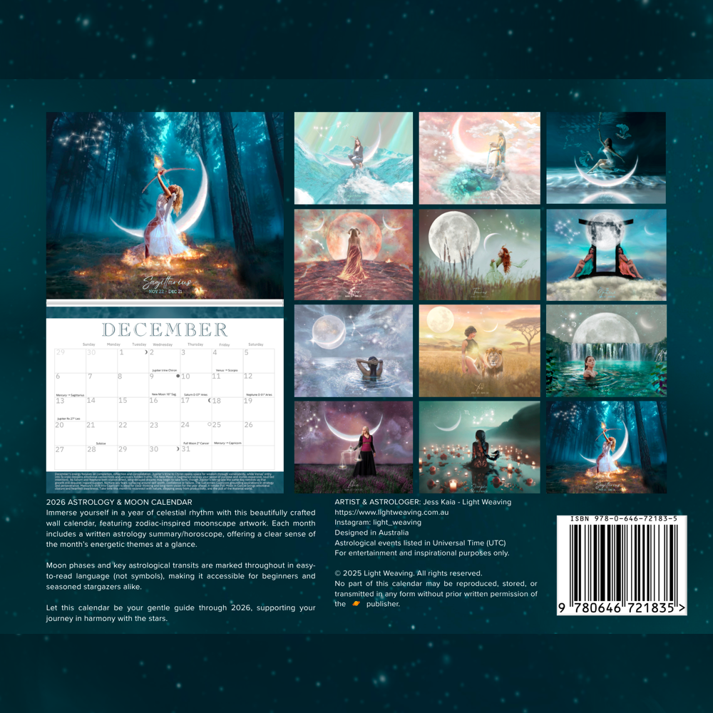 2026 Astrology & Moon Calendar