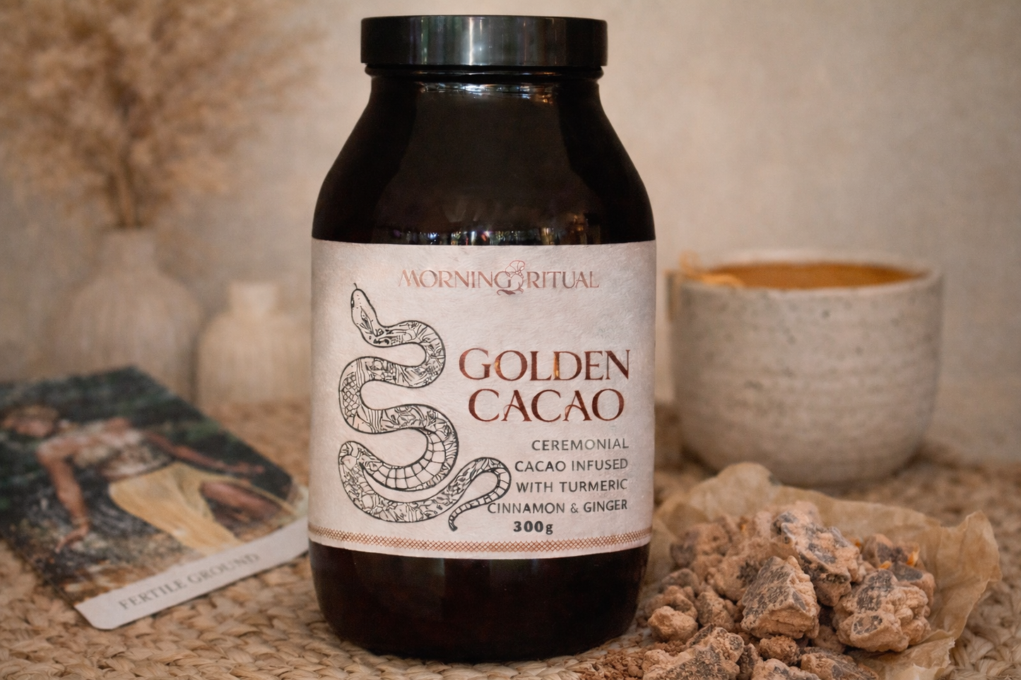 Golden Cacao - Native Heirloom Spiced Cacao