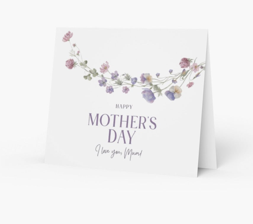 Choose your Personalised Greeting Card & Gift Box