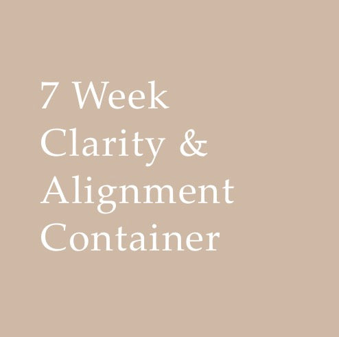 7 Week Clarity & Alignment Container