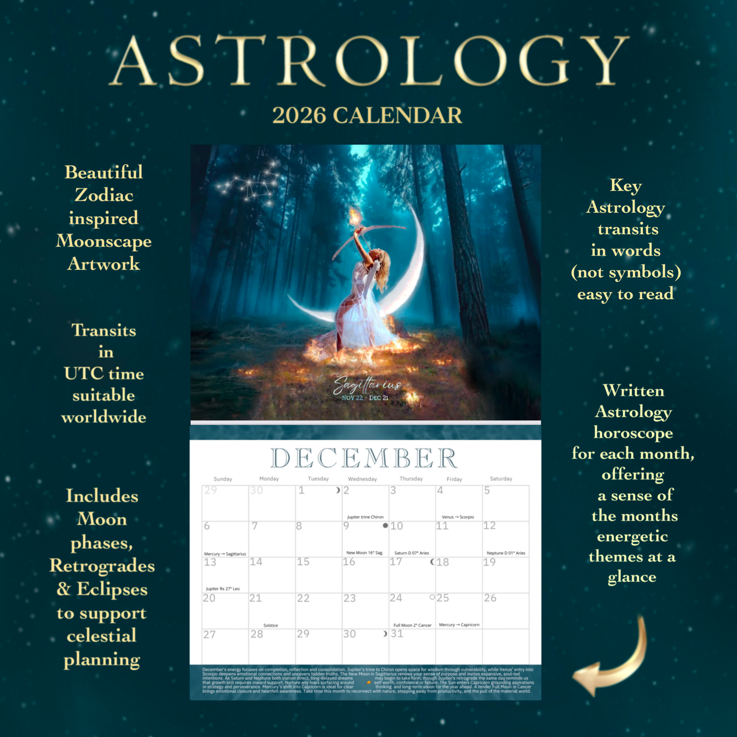 2026 Astrology & Moon Calendar