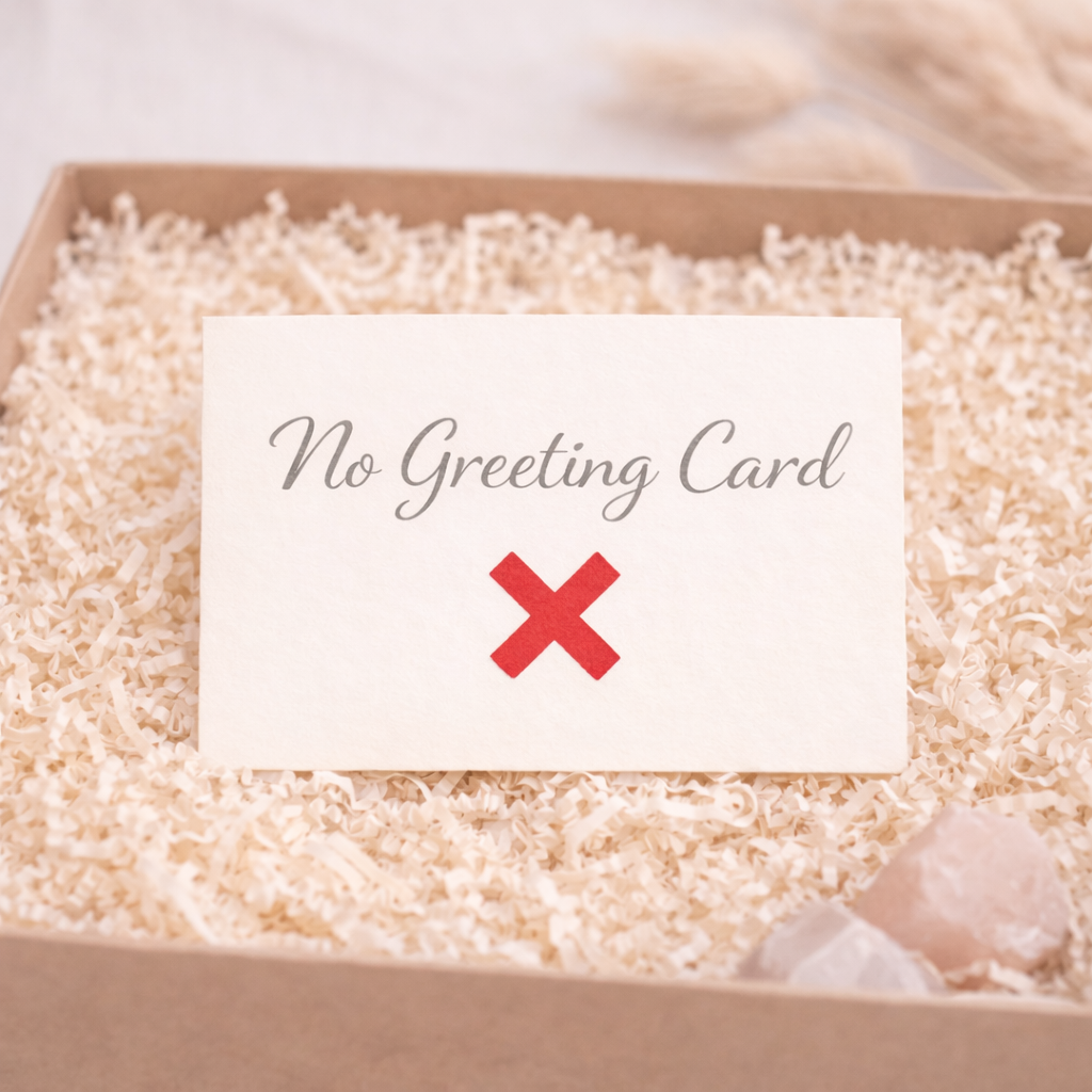 Choose your Personalised Greeting Card & Gift Box
