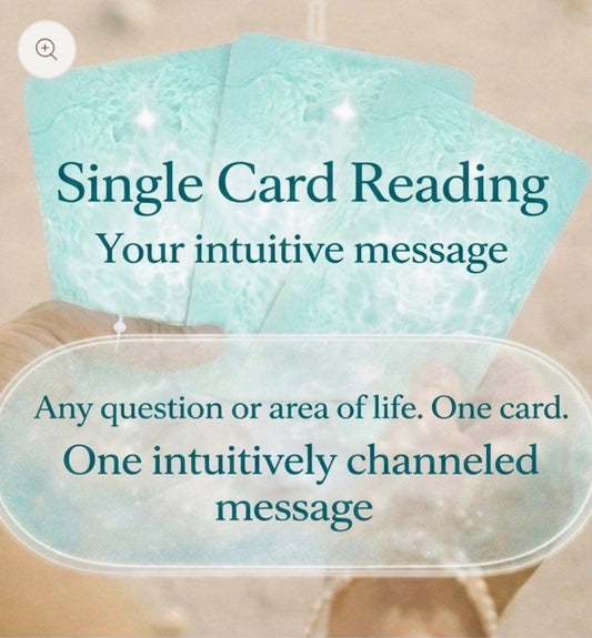 Single Card Tarot Reading