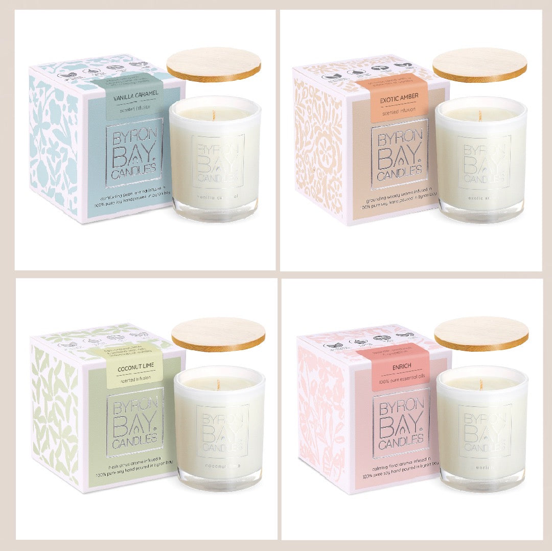 Byron Bay Natural Soy Wax Candles