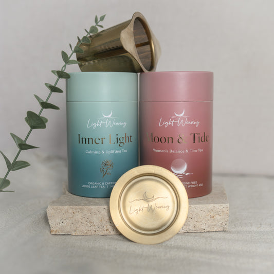 Light Weaving Tea Bundle - FREE GOLD PREMIUM TEA INFUSER