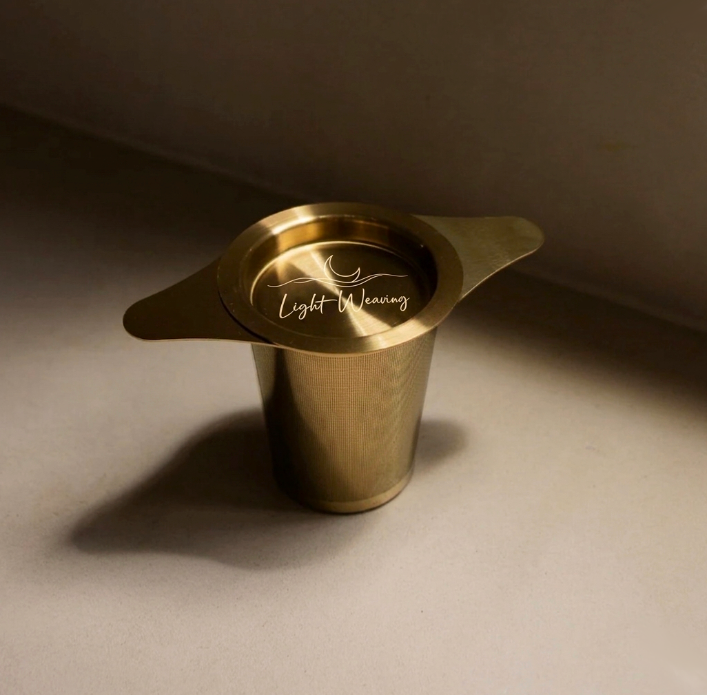 Premium Gold Tea Cup infuser